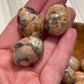 Peach Moonstone & Smoky Quartz Tumbled Stone