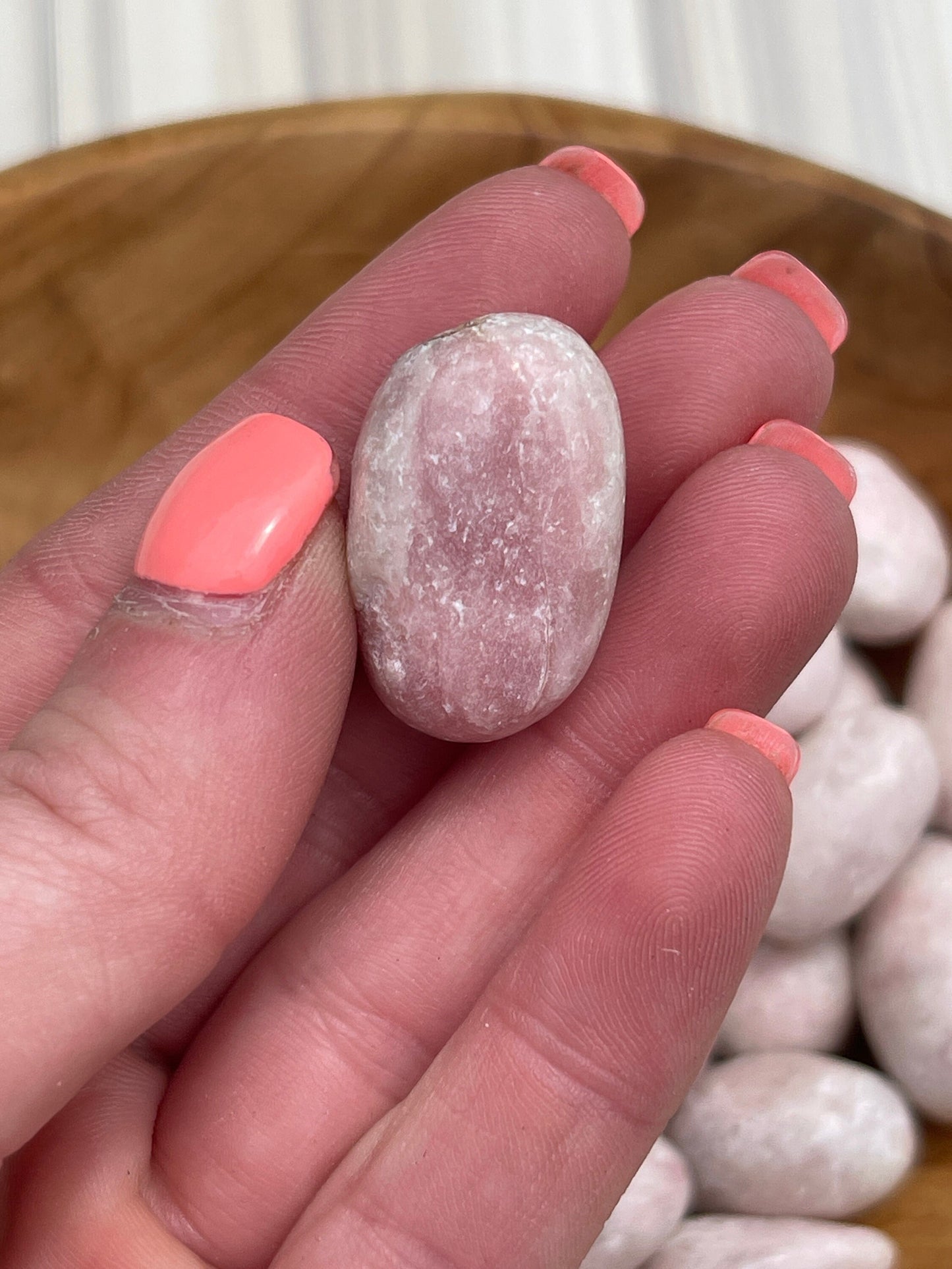 Pink Opal Tumbled Stone