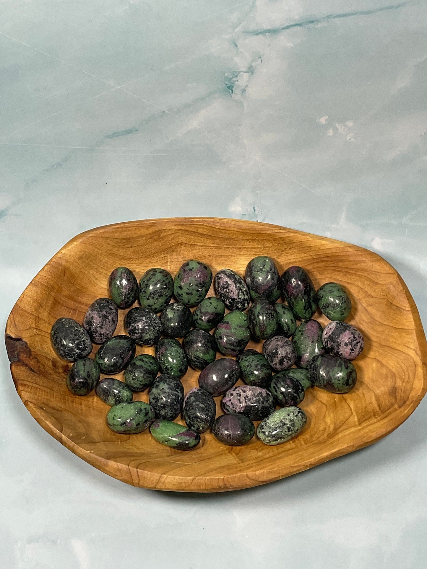 1 Ruby Zoisite Tumbled Stone
