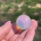 Opalite Mini Sphere: Meditation Crystal Carving (0.9in)