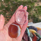 Mixed Crystal Worry Stone: Pocket Carving, Protection Stone