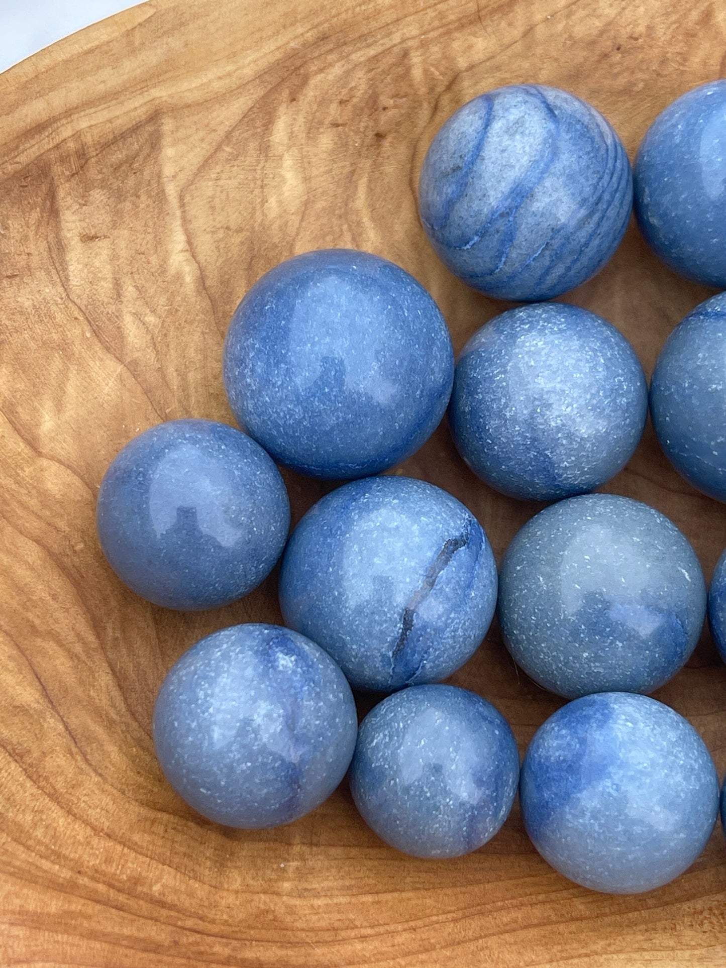 1 Blue aventurine mini sphere