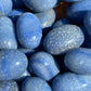 1 Blue Aventurine Tumbled Stone | meditation | pocket stone | stress relief