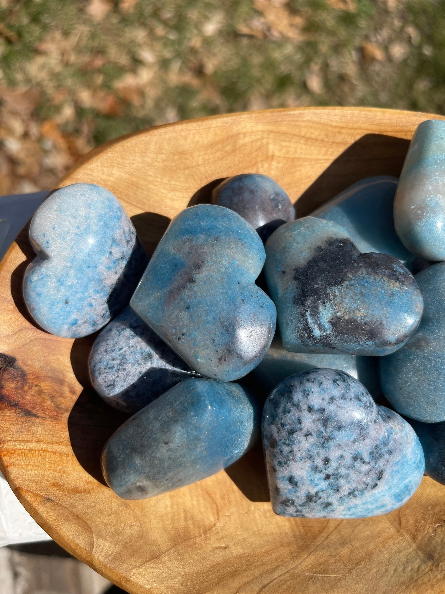 Trolleite Heart Palm Stone