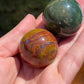 1 Small Ocean Jasper Sphere