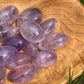 Amethyst Crystal Tumbled Stone: Pocket Meditation Stone