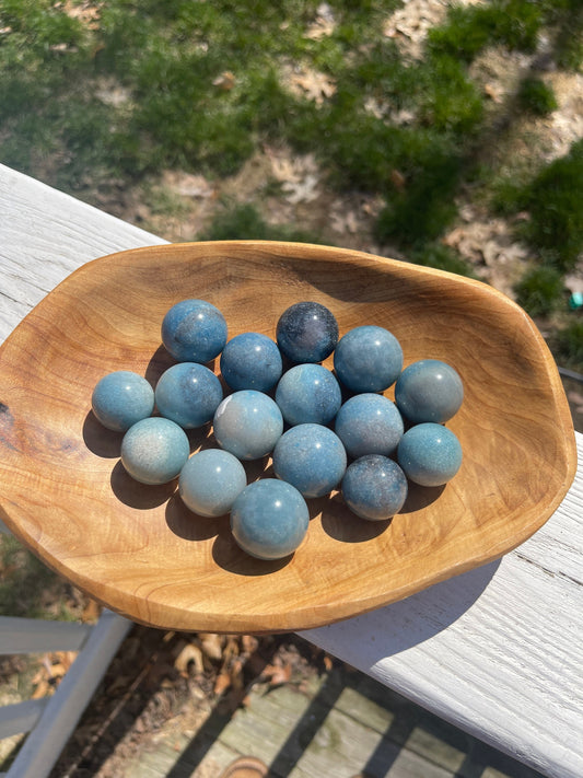 Trolleite Mini Sphere: Crystal Carving Meditation Stone