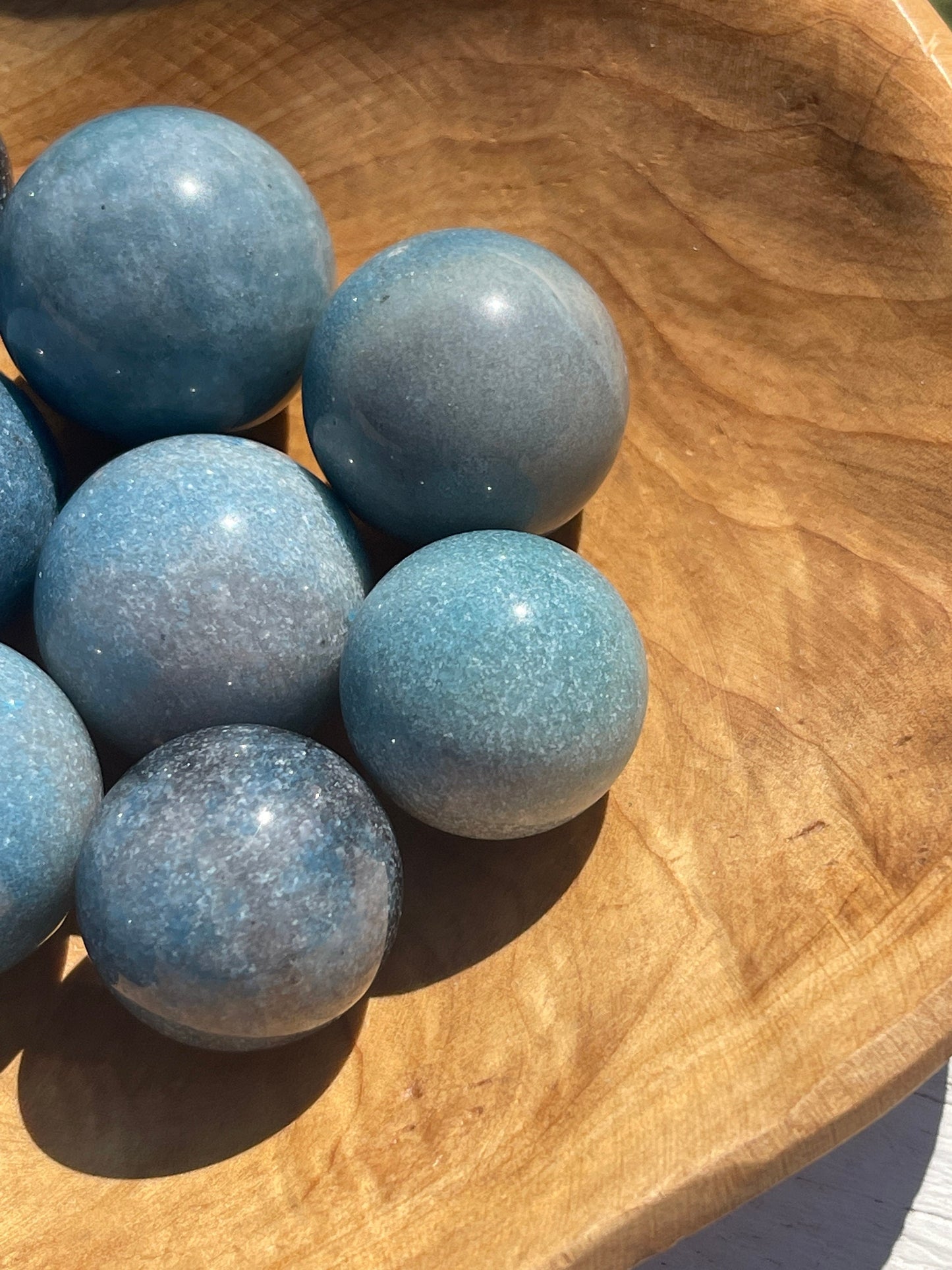 Trolleite Mini Sphere: Crystal Carving Meditation Stone
