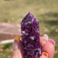 Lepidolite Point