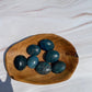 Blue Apatite Crystal Palm Stone