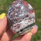 Mexican Crazy Lace Agate Palm Stone