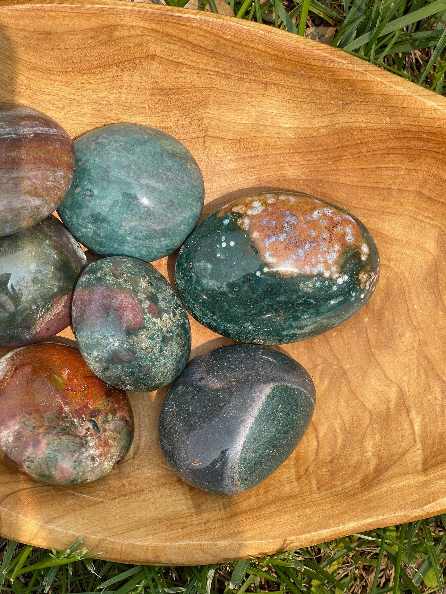 Ocean Jasper Palm Stone