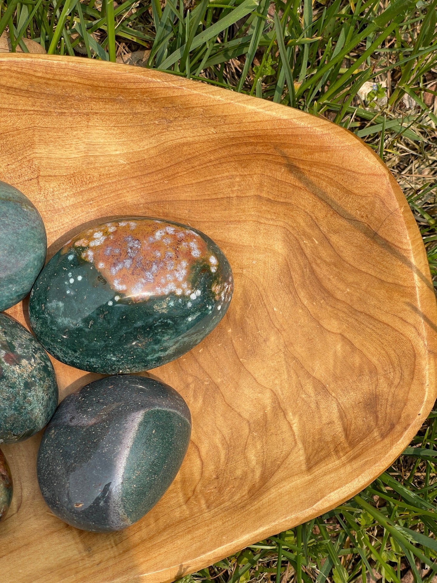 Ocean Jasper Palm Stone