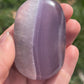 1 Lavender Fluorite Palm Stone