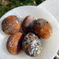 1 Mosaic chalcedony quartz palm stone