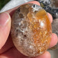 1 Mosaic chalcedony quartz palm stone