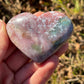 1 Ocean Jasper Heart Palm Stone
