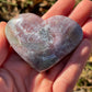 1 Ocean Jasper Heart Palm Stone
