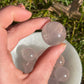 1pc Rose Quartz Mini Sphere with Star Flash