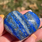 1 Lapis lazuli crystal heart carving