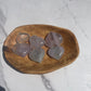 Lavender Fluorite Heart Palm Stone
