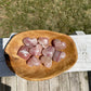 Rose Calcite Crystal Heart