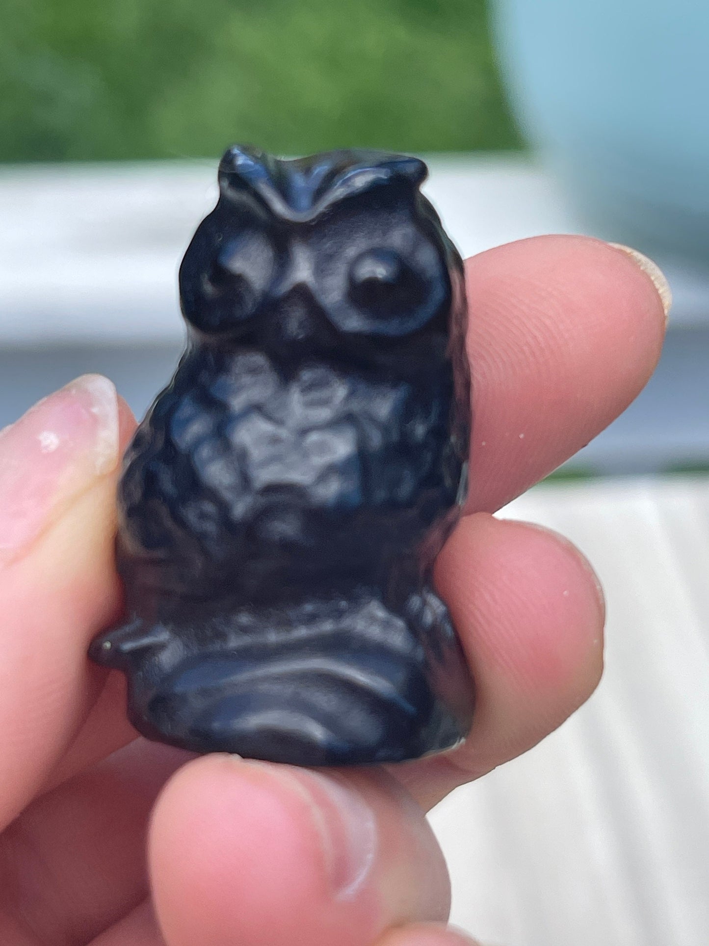 1 Mini owl carving | Halloween carvings