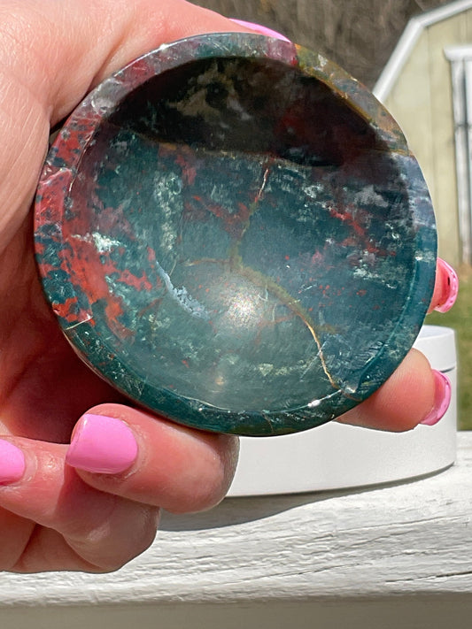 Ocean Jasper Crystal Bowl