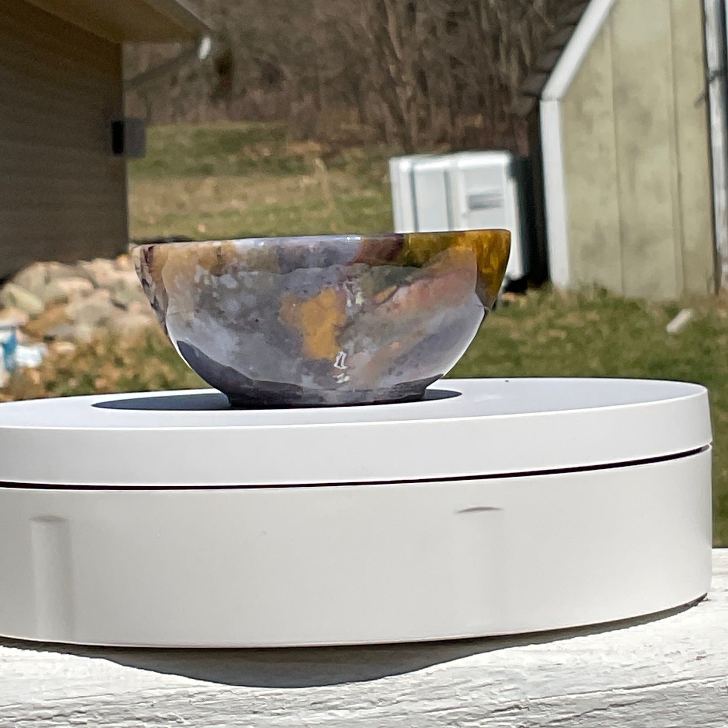 Ocean Jasper Crystal Bowl