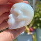 Opalite Skull Carving