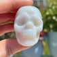 Opalite Skull Carving