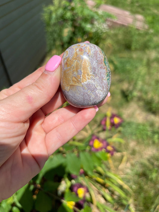 Ocean jasper palm stone