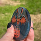 Halloween Bat Agate Coaster