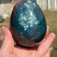 Ocean Jasper Egg Carving: Madagascar Crystal Gift, Meditation Stone