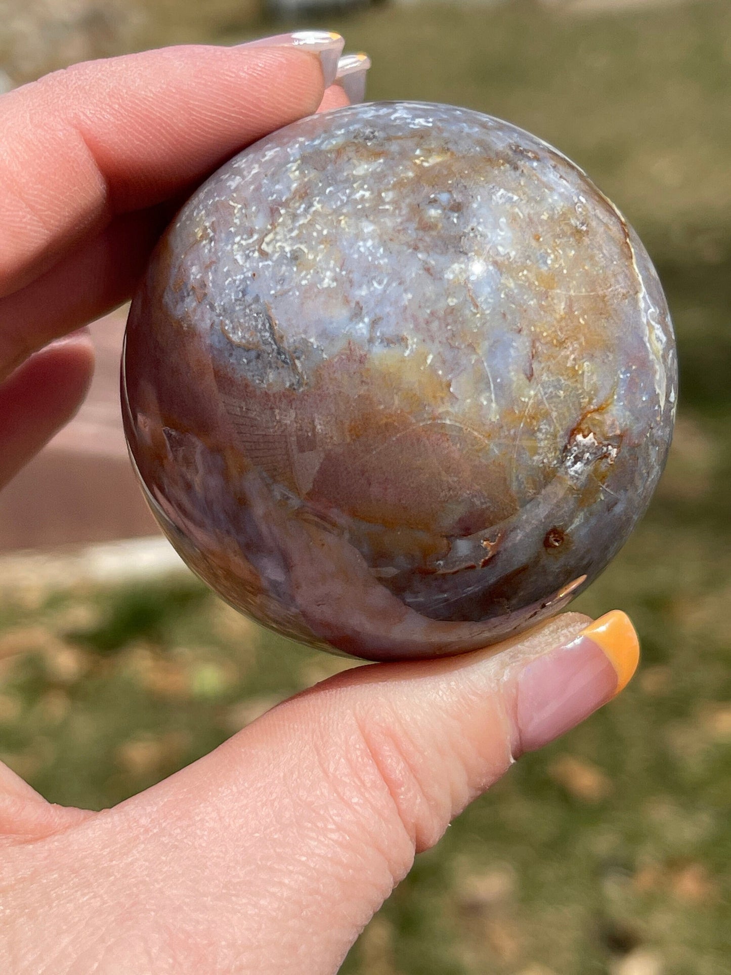 Ocean Jasper Crystal Sphere