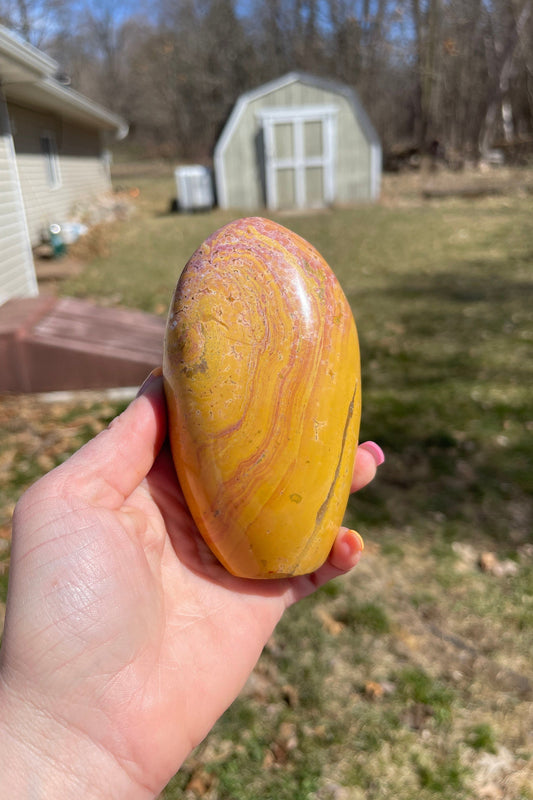 Orbicular Ocean Jasper Freeform