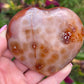 Carnelian Heart Carving