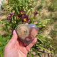 Polychrome Heart Palm Stone