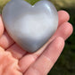 Druzy Agate Heart Carving