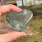 Mint Green Fluorite Crystal Heart Carving: Meditation Stone