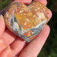 1 Maligano Jasper Heart Palm Stone