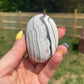 Zebra Calcite Palm Stone