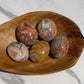 Crazy Lace Agate Palm Stone