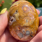 Crazy Lace Agate Palm Stone