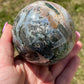 Ocean jasper sphere