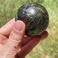 Flashy Labradorite Crystal Sphere