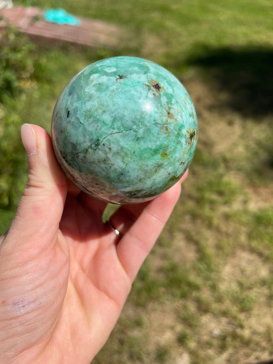 Phoenix lapis | fynchenite sphere