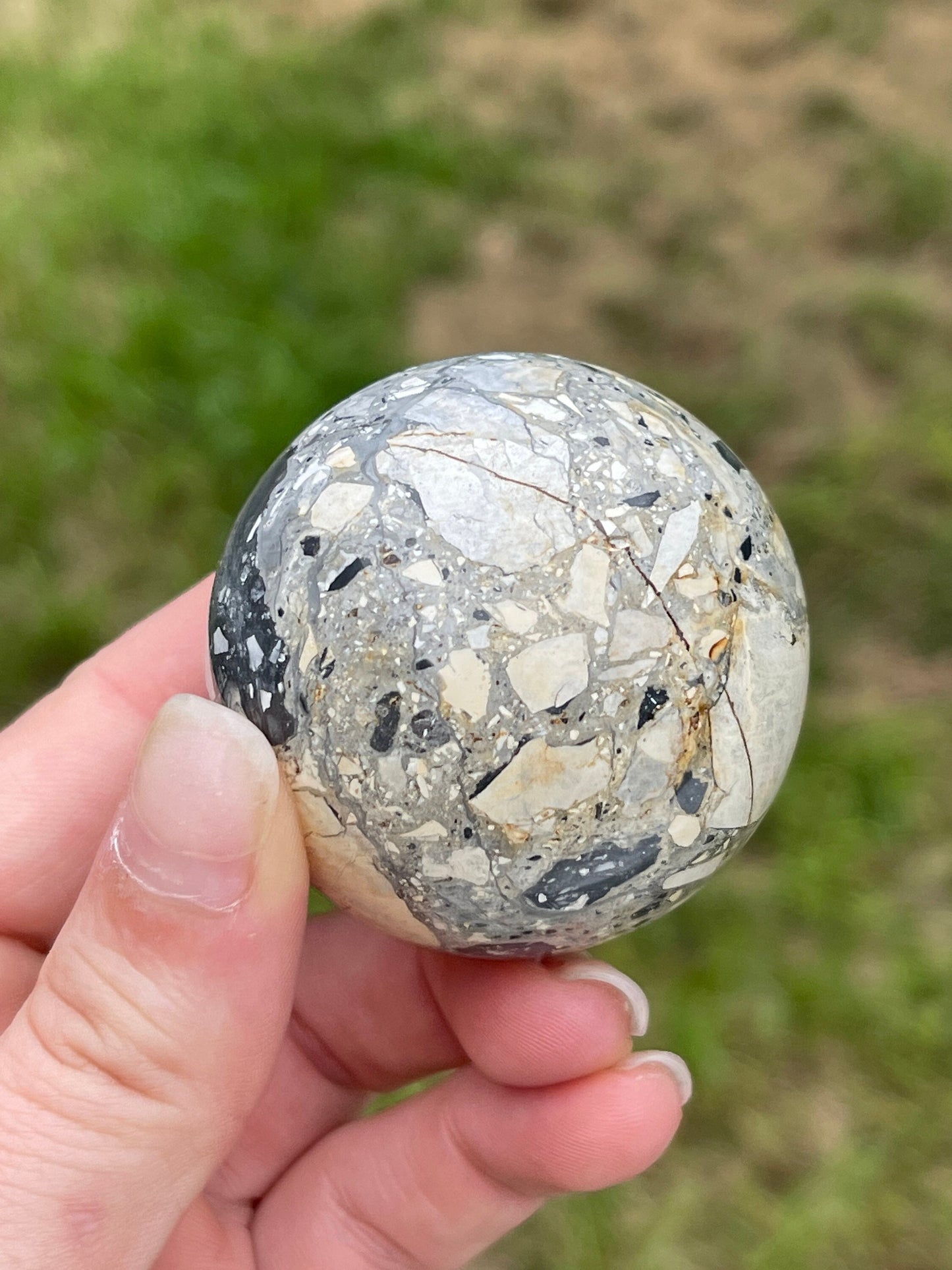 Maligano jasper  sphere