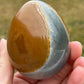 Polychrome Jasper Crystal Egg Carving: Meditation Stone Gift
