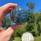 Blue and Green Fluorite Sphere